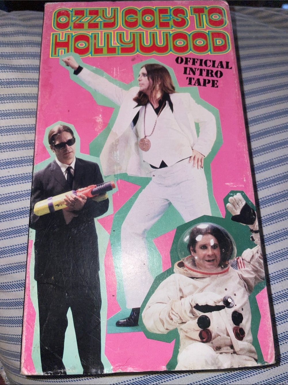 Ozzy Goes to Hollywood Official Intro Tape - Pink Cover